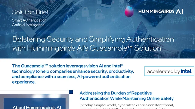 Hummingbirds AI Guacamole Solution Brief