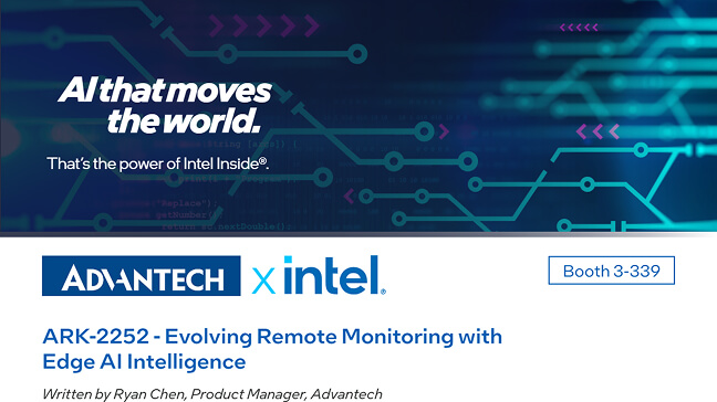 ARK-2252 - Evolving Remote Monitoring with Edge AI Intelligence