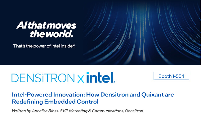 Intel-Powered Innovation: How Densitron and Quixant are Redefining Embedded Control