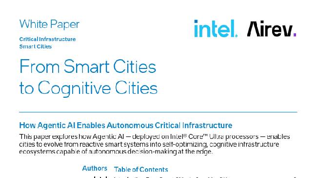 From Smart Cities to Cognitive Cities - White Paper