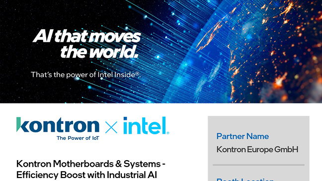 Kontron Motherboards & Systems - Efficiency Boost with Industrial AI