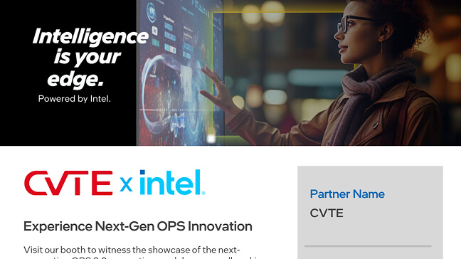 CVTE OPS 2.0: Next-Gen 8K OPS Computing Module Powered by Intel