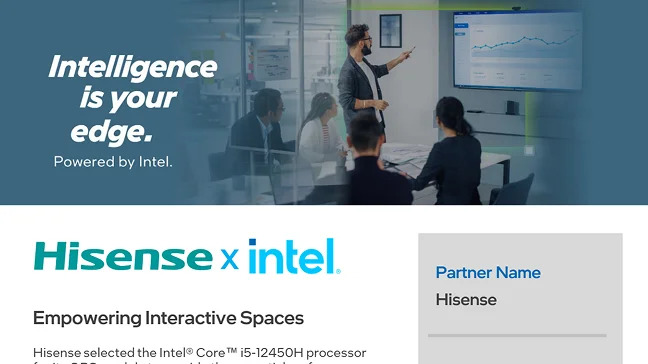 Empowering Interactive Spaces with Intel® and Hisense