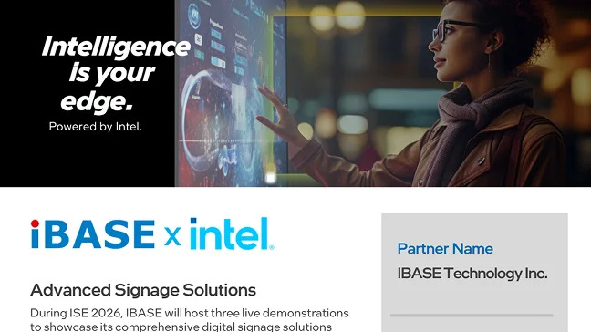 Advanced Digital Signage Solutions by IBASE