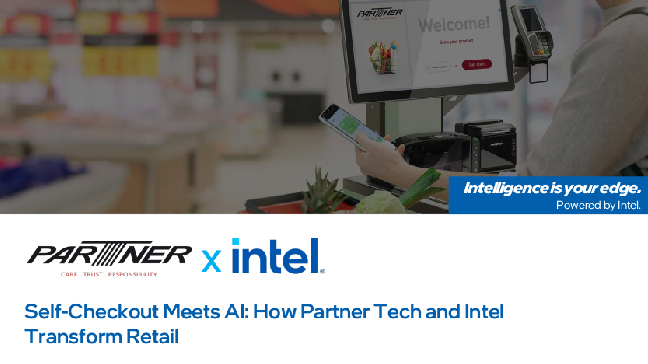 Self-Checkout Meets AI: How Partner Tech and Intel Transform Retail