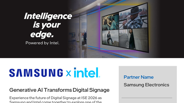 Generative AI Transforms Digital Signage