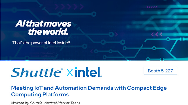 Meeting IoT and Automation Demands with Compact Edge Computing Platforms